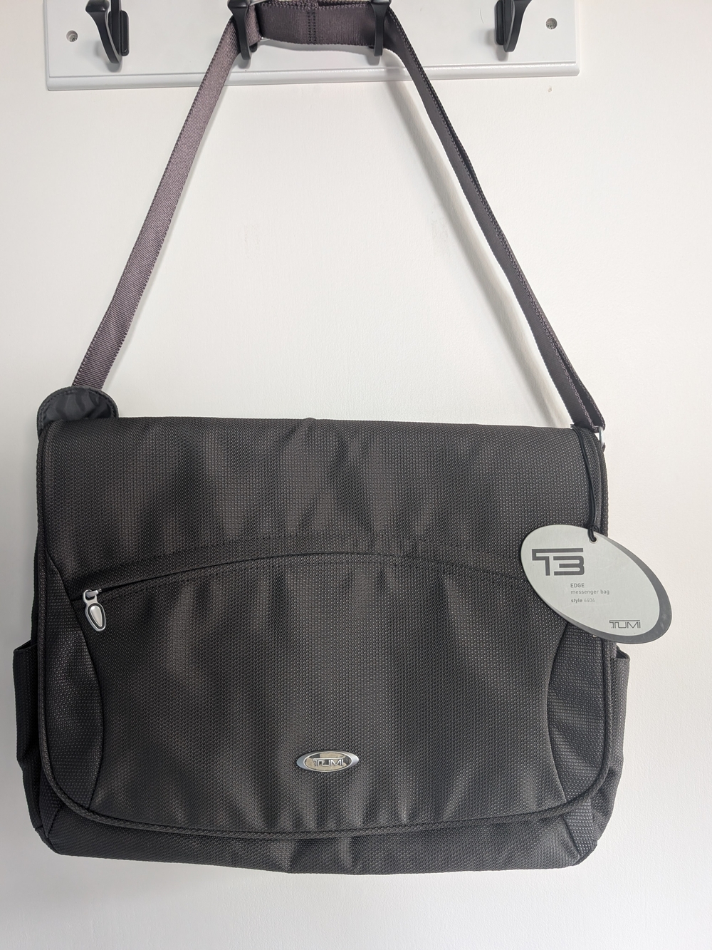 Tumi  Black Crossbody Messenger Bag